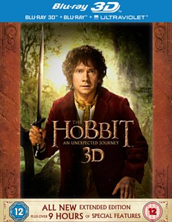The Hobbit: An Unexpected Journey - Extended Edition 2012 Blu-ray / 3D Edition with 2D Edition - Volume.ro