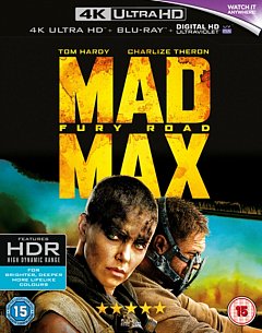 Mad Max: Fury Road 2015 Blu-ray / 4K Ultra HD + Blu-ray
