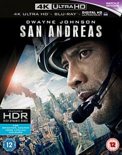 San Andreas 2015 Blu-ray / 4K Ultra HD + Blu-ray + Digital HD