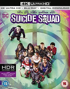 Suicide Squad 2016 Blu-ray / 4K Ultra HD + Blu-ray
