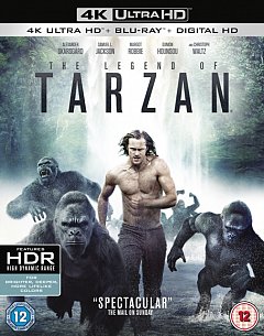 The Legend of Tarzan 2016 Blu-ray / 4K Ultra HD + Blu-ray + Digital HD