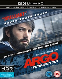 Argo 2012 Blu-ray / 4K Ultra HD + Blu-ray + Digital HD
