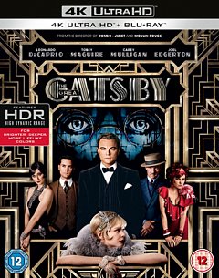 The Great Gatsby 2013 Blu-ray / 4K Ultra HD + Blu-ray