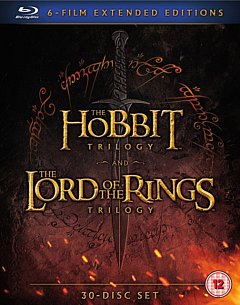 Middle-Earth: 6- Film Collection - Extended Edition 2014 Blu-ray / Box Set