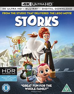 Storks 2016 Blu-ray / 4K Ultra HD + Blu-ray