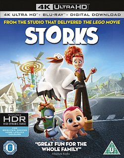 Storks 2016 Blu-ray / 4K Ultra HD + Blu-ray - Volume.ro