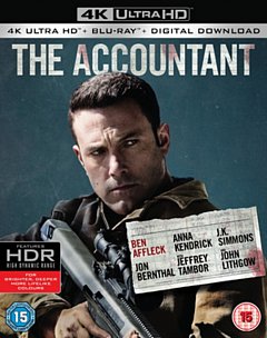 The Accountant 2016 Blu-ray / 4K Ultra HD + Blu-ray