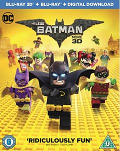 The LEGO Batman Movie 2017 Blu-ray / 3D Edition with 2D Edition + Digital Download