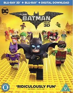 The LEGO Batman Movie 2017 Blu-ray / 3D Edition with 2D Edition + Digital Download - Volume.ro