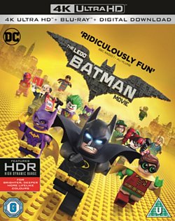 The LEGO Batman Movie 2017 Blu-ray / 4K Ultra HD + Blu-ray - Volume.ro