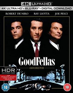 Goodfellas 1990 Blu-ray / 4K Ultra HD + Blu-ray + Digital Download