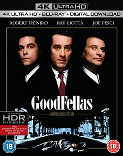 Goodfellas 1990 Blu-ray / 4K Ultra HD + Blu-ray + Digital Download - Volume.ro