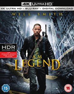 I Am Legend 2007 Blu-ray / 4K Ultra HD + Blu-ray