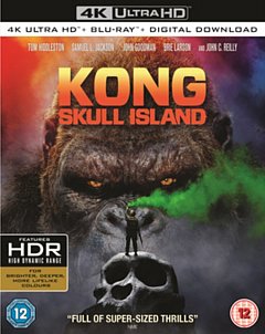 Kong - Skull Island 2017 Blu-ray / 4K Ultra HD + Blu-ray