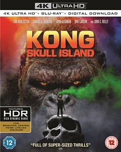 Kong - Skull Island 2017 Blu-ray / 4K Ultra HD + Blu-ray