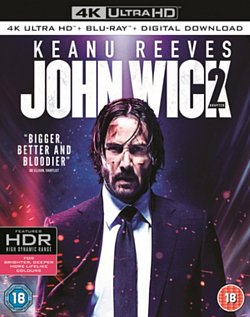 John Wick: Chapter 2 2016 Blu-ray / 4K Ultra HD + Blu-ray - Volume.ro