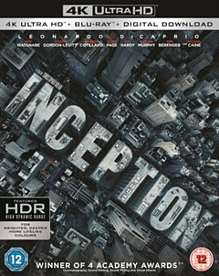 Inception 2010 Blu-ray / 4K Ultra HD + Blu-ray