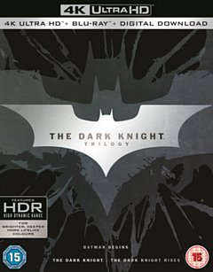 The Dark Knight Trilogy 2012 Blu-ray / 4K Ultra HD + Blu-ray