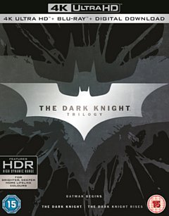 The Dark Knight Trilogy 2012 Blu-ray / 4K Ultra HD + Blu-ray