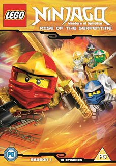 LEGO Ninjago - Masters of Spinjitzu: Rise of the Serpentine 2012 DVD