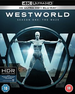 Westworld: Season One - The Maze 2016 Blu-ray / 4K Ultra HD + Blu-ray + Digital Download