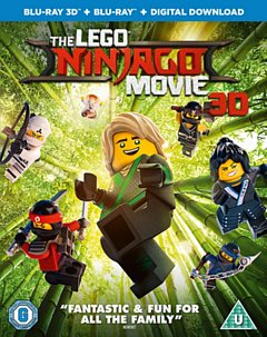 The LEGO Ninjago Movie 2017 Blu-ray / 3D Edition with 2D Edition + Digital Download