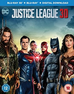 Justice League 2017 Blu-ray / 3D Edition with 2D Edition + Digital Download