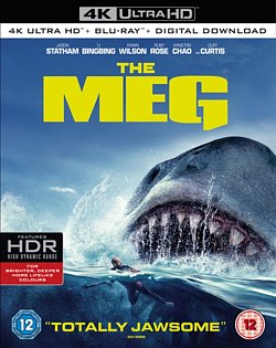 The Meg 2018 Blu-ray / 4K Ultra HD + Blu-ray + Digital Download - Volume.ro