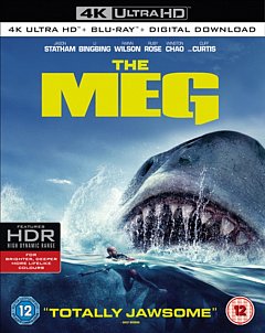The Meg 2018 Blu-ray / 4K Ultra HD + Blu-ray + Digital Download