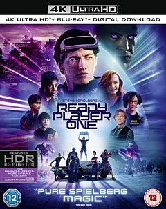 Ready Player One 2018 Blu-ray / 4K Ultra HD + Blu-ray + Digital Download