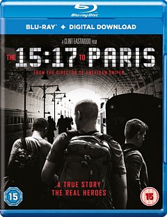 The 15:17 to Paris 2018 Blu-ray / with Digital Download