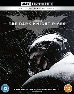 The Dark Knight Rises 2012 Blu-ray / 4K Ultra HD + Blu-ray (Boxset)