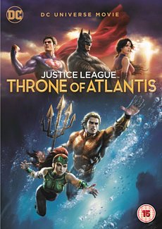 Justice League: Throne of Atlantis 2015 DVD