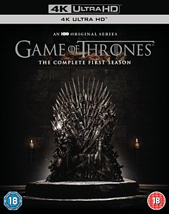 Game of Thrones: The Complete First Season 2011 Blu-ray / 4K Ultra HD Boxset