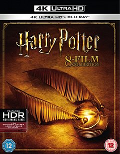 Harry Potter: Complete 8-film Collection 2011 Blu-ray / 4K Ultra HD + Blu-ray (Boxset)