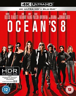 Ocean's 8 2018 Blu-ray / 4K Ultra HD + Blu-ray - Volume.ro
