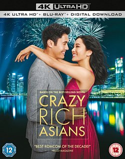 Crazy Rich Asians 2018 Blu-ray / 4K Ultra HD + Blu-ray - Volume.ro