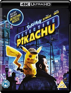 Pokémon Detective Pikachu 2019 Blu-ray / 4K Ultra HD + Blu-ray