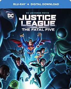 Justice League Vs the Fatal Five 2019 Blu-ray / Steel Book