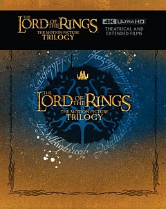 The Lord of the Rings Trilogy: Extended Editions 2003 Blu-ray / 4K Ultra HD + Blu-ray Steelbook (Box Set)