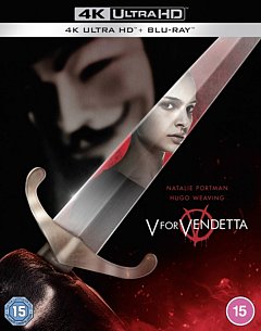 V for Vendetta 2005 Blu-ray / 4K Ultra HD + Blu-ray