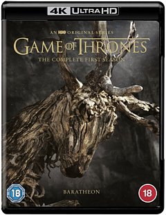 Game of Thrones: The Complete First Season 2011 Blu-ray / 4K Ultra HD Boxset