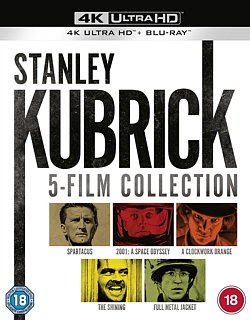 Stanley Kubrick: 5-film Collection 1987 Blu-ray / 4K Ultra HD + Blu-ray (Boxset) - Volume.ro