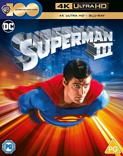 Superman III 1983 Blu-ray / 4K Ultra HD + Blu-ray