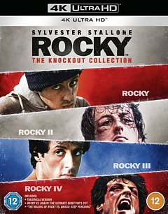 Rocky the Knockout Collection 1985 Blu-ray / 4K Ultra HD Boxset