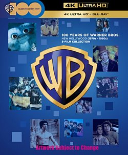 100 Years of Warner Bros. - New Hollywood 5-film Collection 1987 Blu-ray / 4K Ultra HD + Blu-ray (Boxset) - Volume.ro