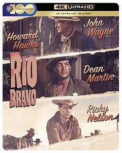 Rio Bravo 1959 Blu-ray / 4K Ultra HD + Blu-ray Steelbook