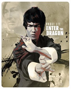 Enter the Dragon (Featuring the Special Edition Cut) 1973 Blu-ray / 4K Ultra HD + Blu-ray (50th Anniversary Steelbook) - Volume.ro