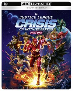 Justice League: Crisis On Infinite Earths - Part One 2019 Blu-ray / 4K Ultra HD + Blu-ray (Steelbook)