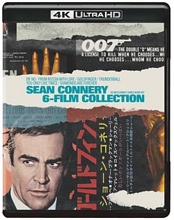 James Bond: Sean Connery 6-Film Collection (Vanilla Version)  Blu-Ray / 4k - Volume.ro